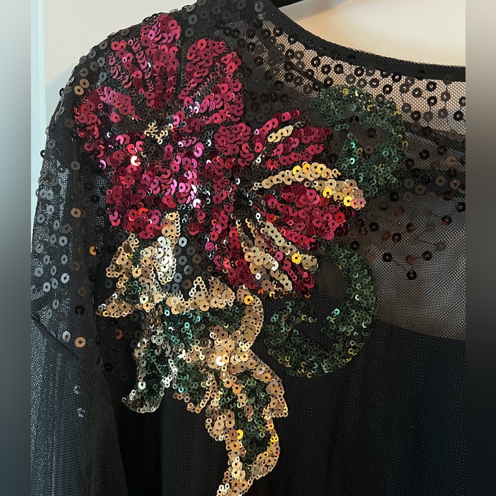 Sequined blouse - Picture 3 of 7
